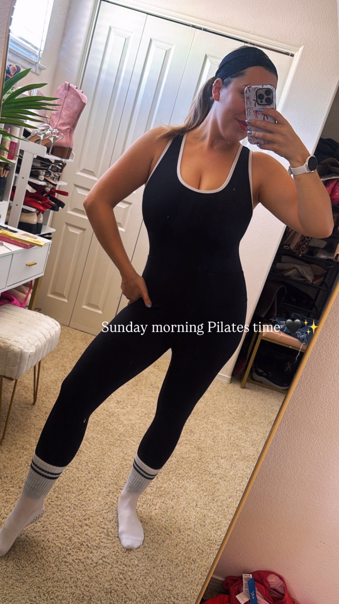 Fuller bust supportive onesie
Pilates outfit
Onesie outfit for workout 
Workout fit


#LTKfitnessgoals #LTKU #LTKActive