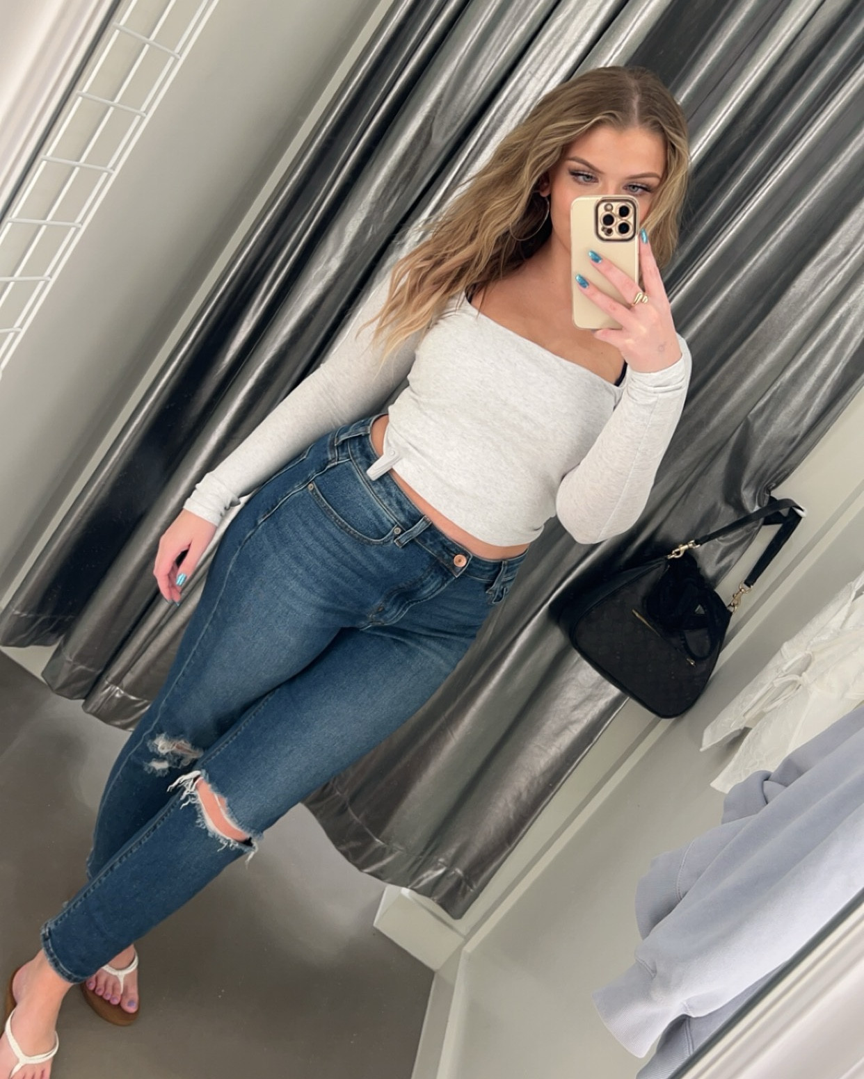 Top from Garage Clothing is a size medium 🤍

Flip flops from Roxy/Amazon are a size 7.

#garageclothing #amazonfinds #midsize #clothingbasics #tryonhaul

#LTKStyleTip #LTKBacktoSchool #LTKMidsize