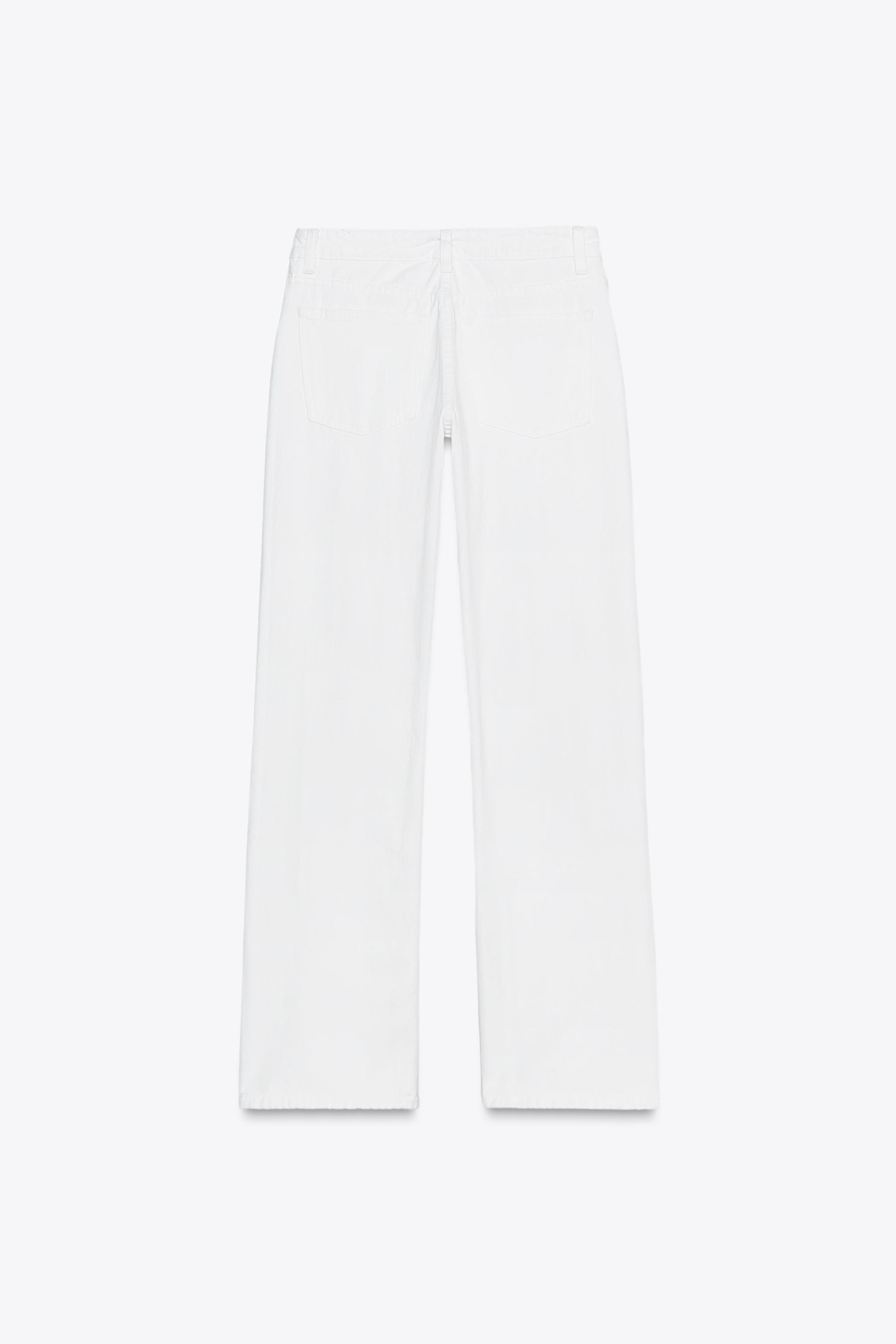 TRF LOW-RISE WIDE LEG JEANS | Zara US