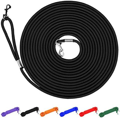 Hi Kiss Check Cord Large,Medium Small Dogs/Puppy Obedience Recall Training Agility Lead - 15ft 30ft  | Amazon (US)