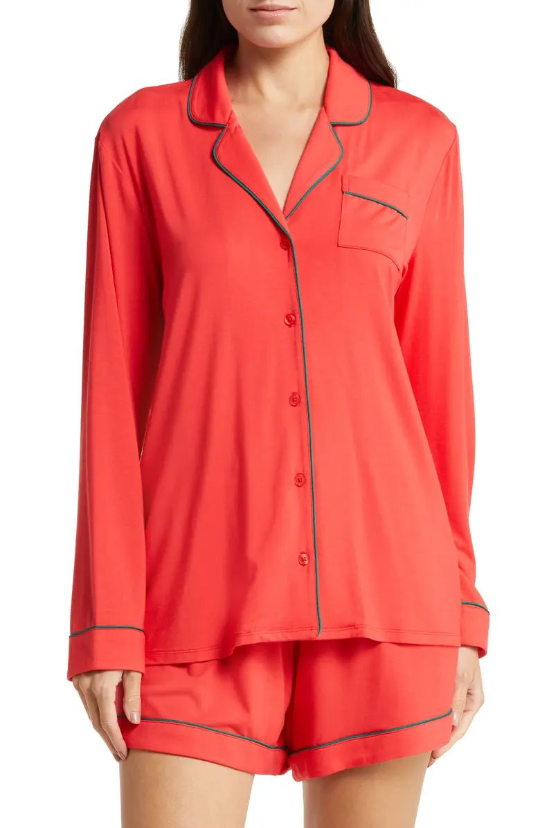 Nordstrom Moonlight Eco Long Sleeve Short Pajamas | Nordstrom | Nordstrom