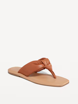 Knot-Front Thong Sandal | Old Navy (US)