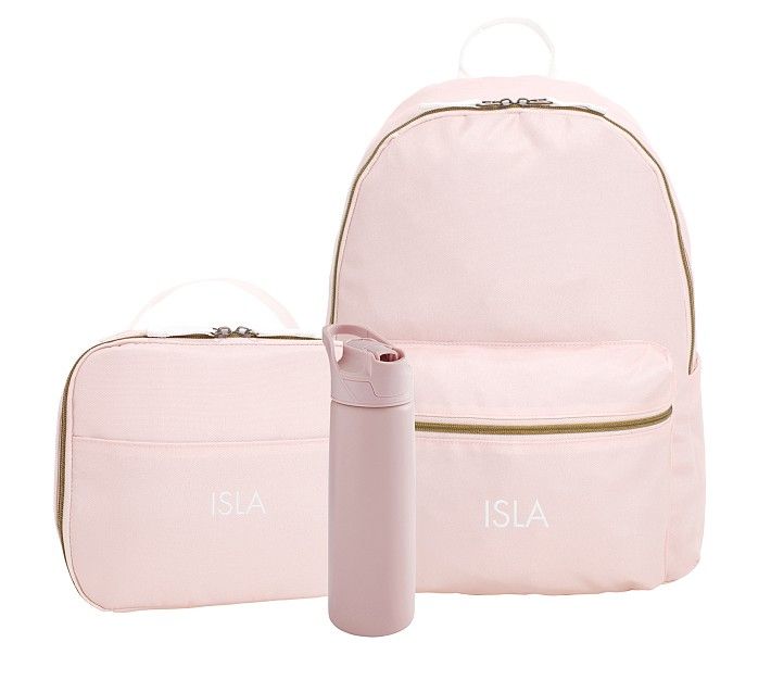 Colby Blush Backpack & Lunch Bundle, Set of 3 | Pottery Barn Kids