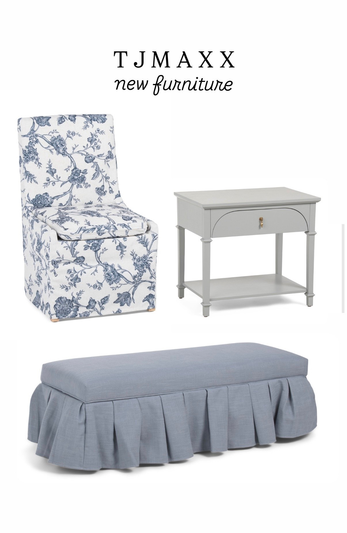 New Tjmaxx furniture and home decor finds 💙

#LTKSaleAlert #LTKHome