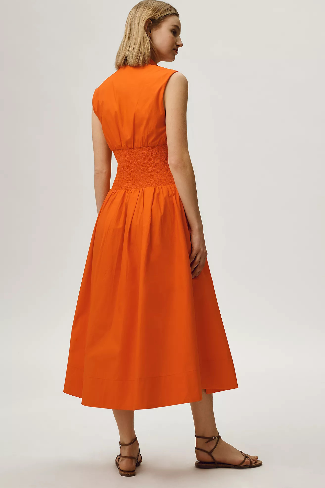 The Tommie Zip-Front Midi Dress | Anthropologie (US)