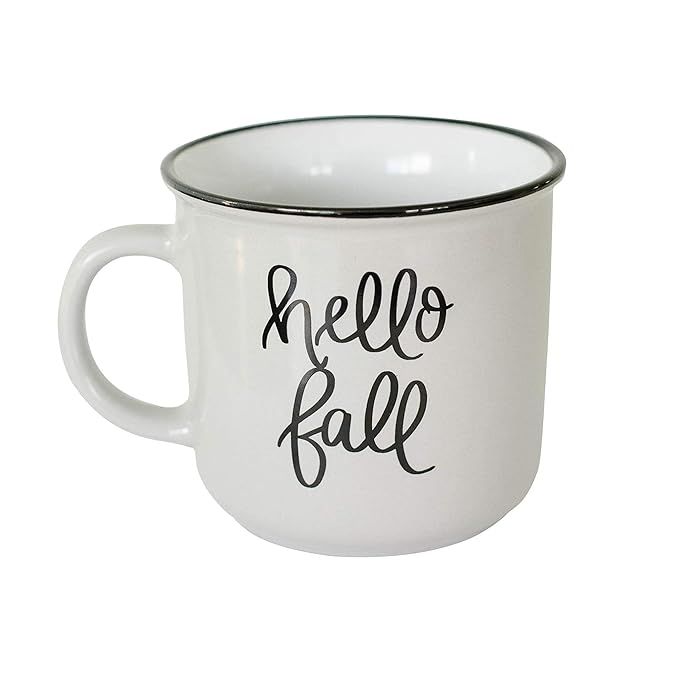 Sweet Water Decor Hello Fall Coffee Mug Campfire Mug Autumn PSL Coffee Lover Gift for Her Fall De... | Amazon (US)