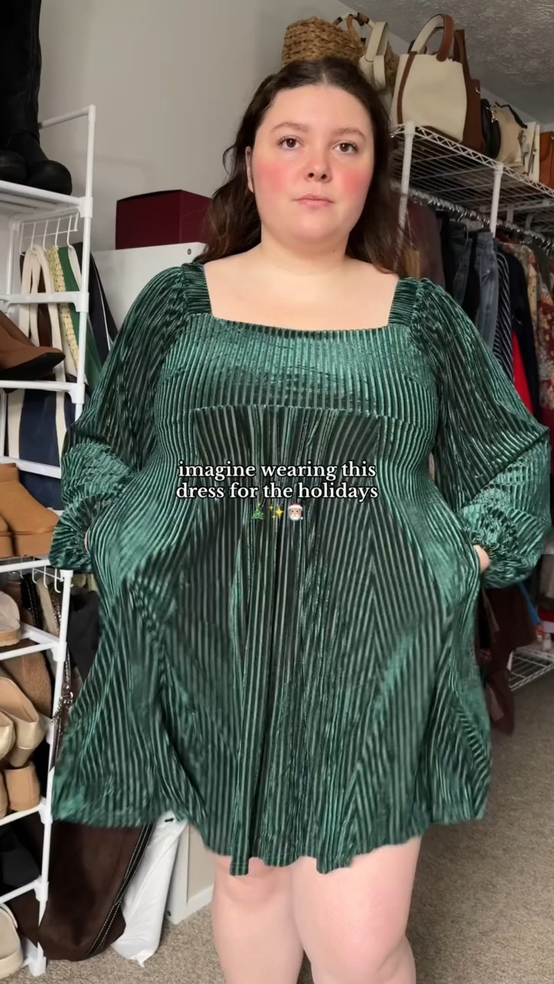 imagine wearing this dress for the holidays 🎄✨🎅🏼 #TikTokShopCreatorPicks #TikTokShopHolidayHaul #CreatorIcons #holidaydress #velvetdress

#LTKPlusSize #LTKGiftGuide #LTKHoliday