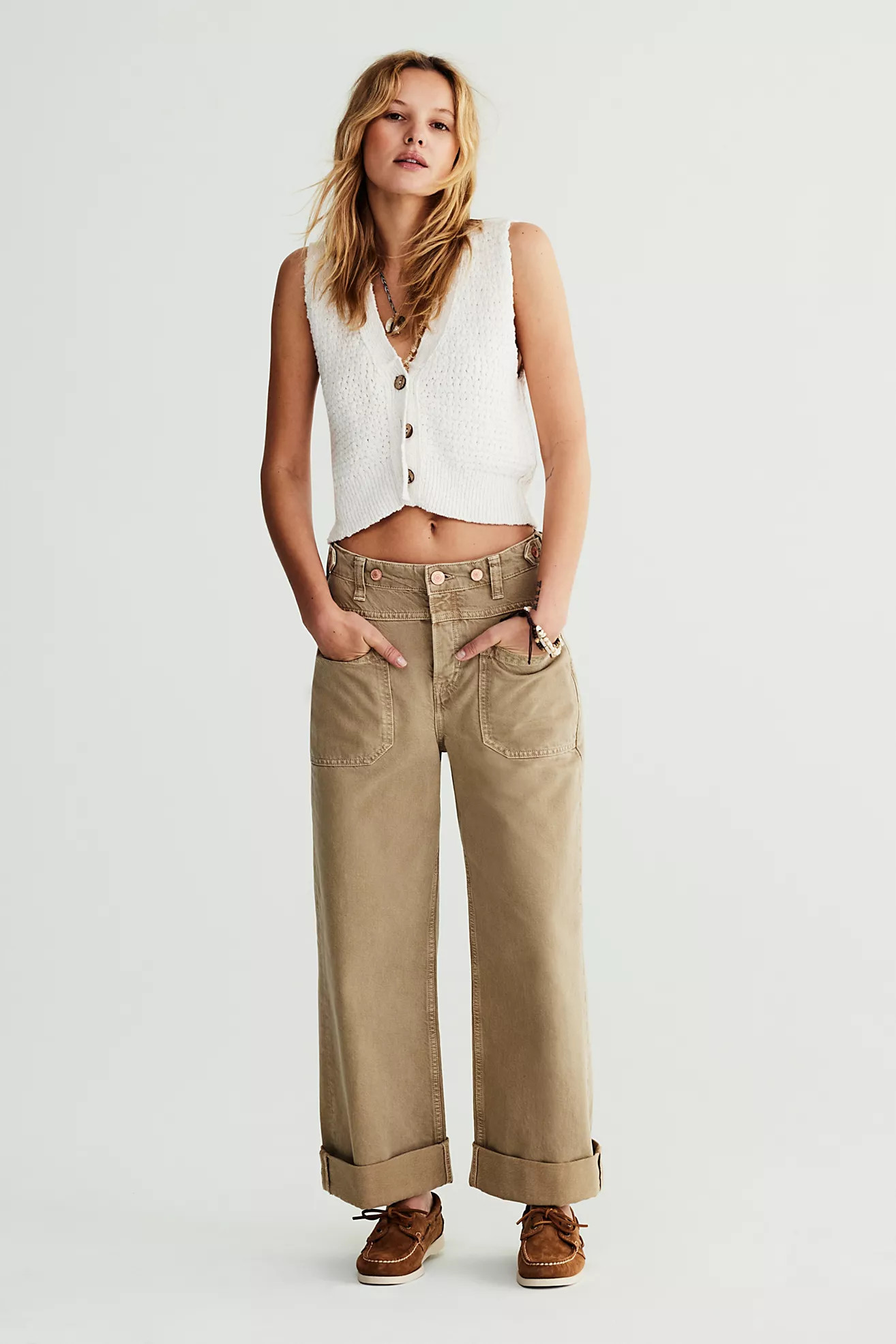 We The Free Palmer Cuffed Jeans | Free People (Global - UK&FR Excluded)