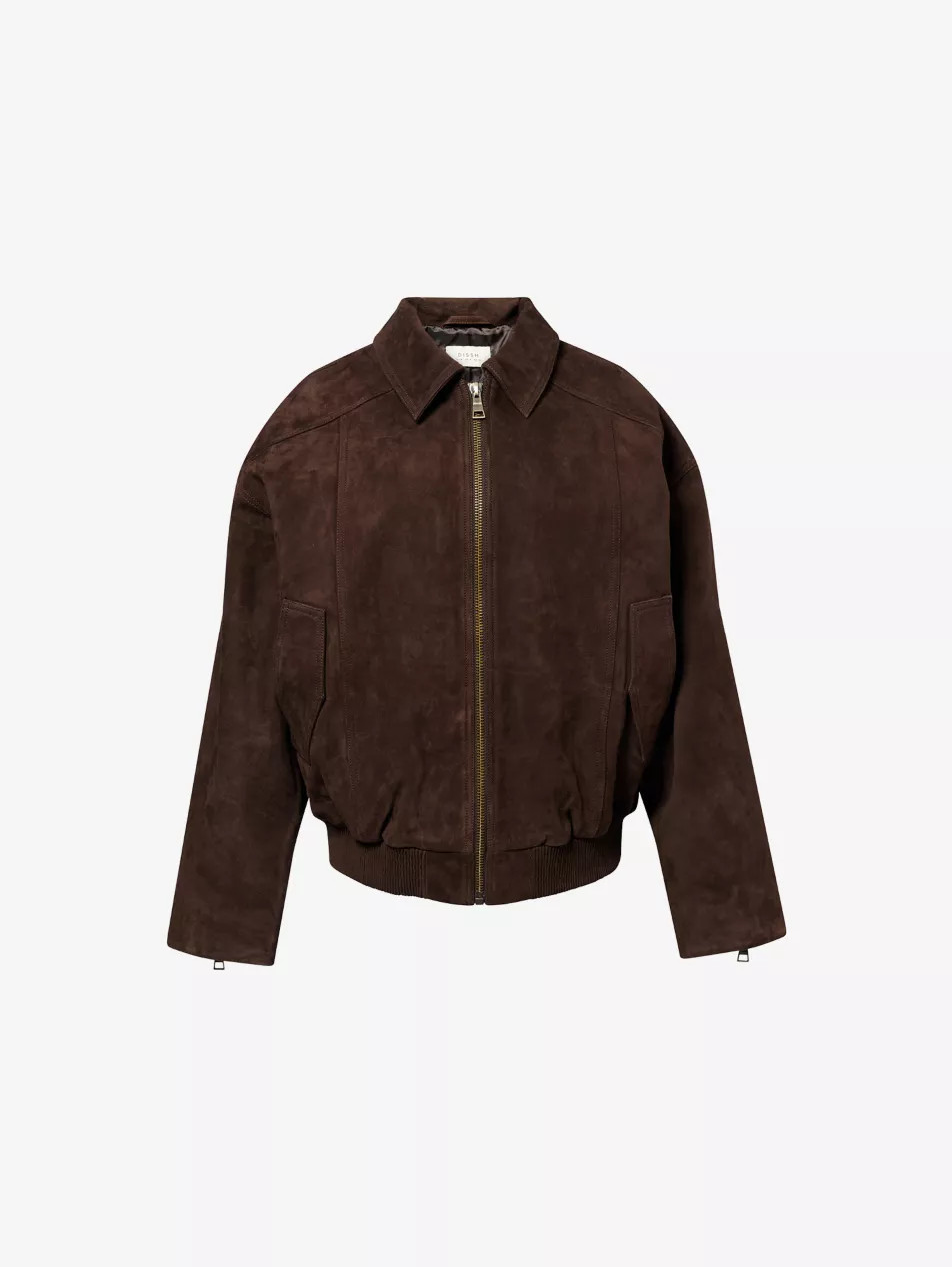 Denver Suede Bomber Jacket | Selfridges