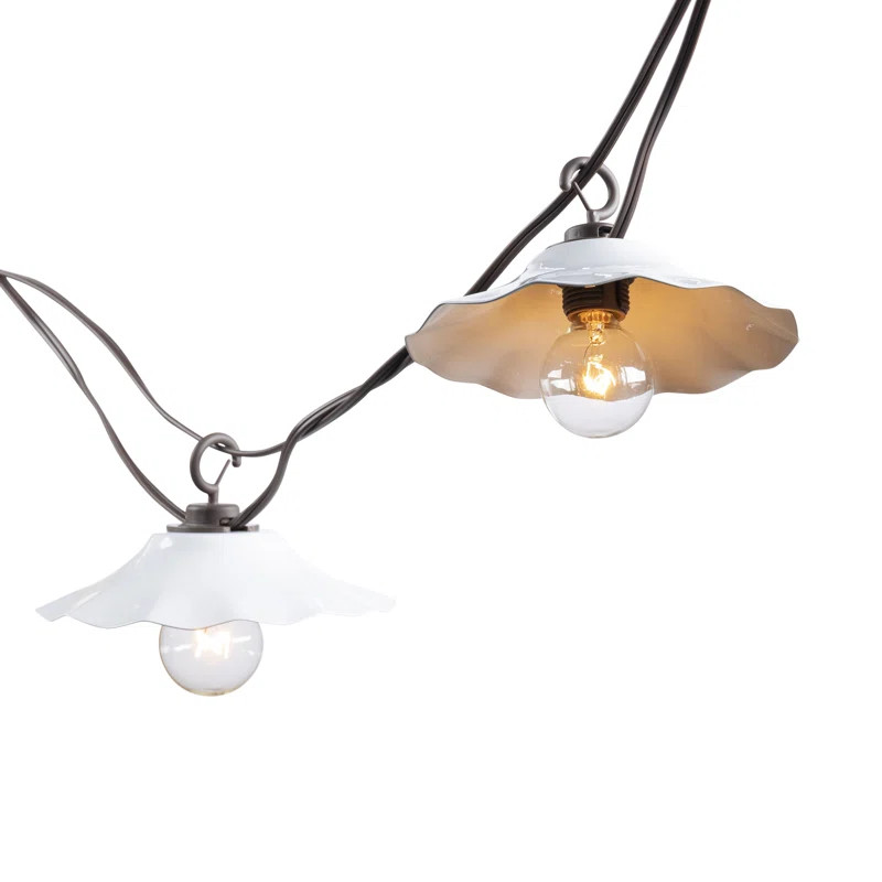 Red Barrel Studio® 12 Ft. Shaded Decorative G40 Patio String Lights | Wayfair | Wayfair North America