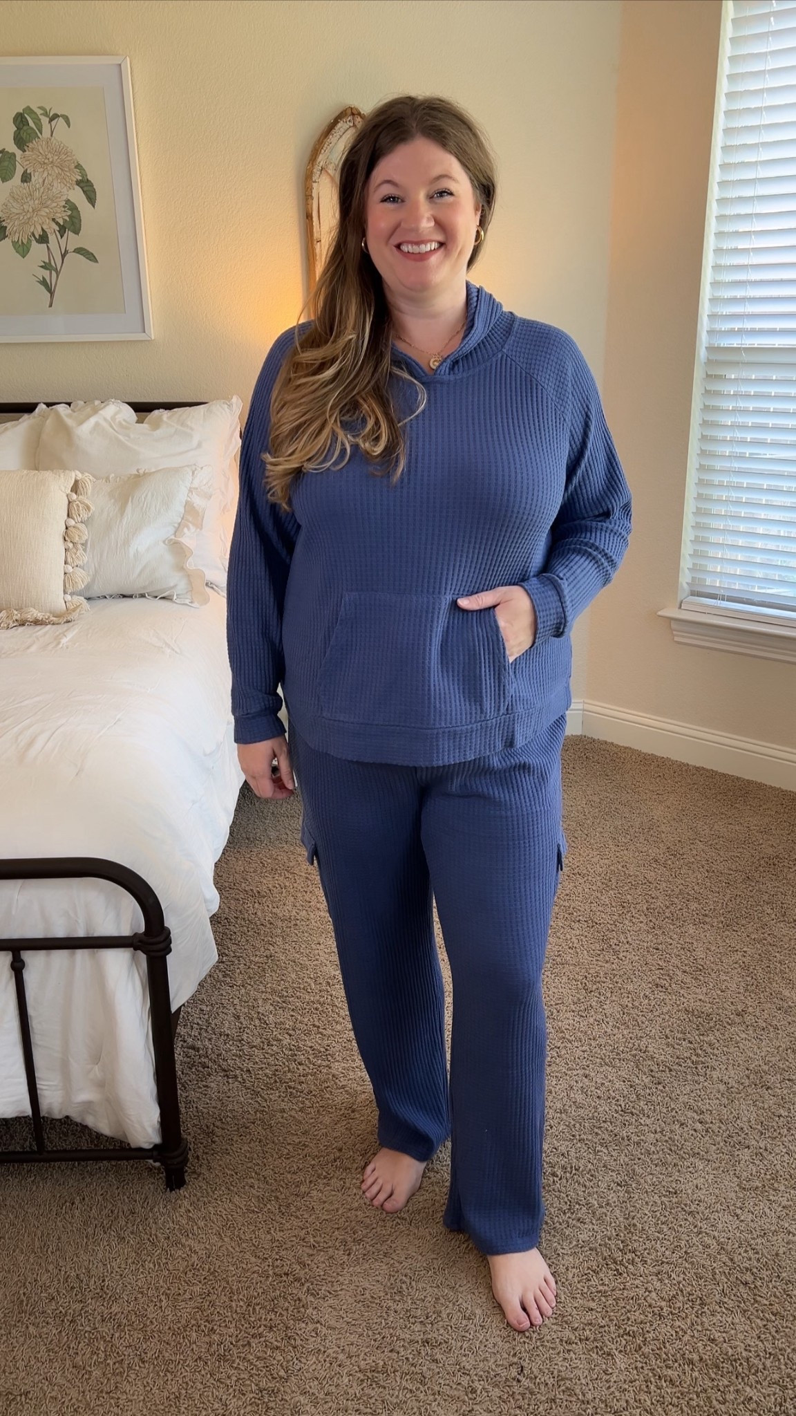 Dude. I’m going to be living in this one. A waffle knit set in such a pretty blue! Love the cargo pockets! 

Comes in sizes xs through xxxl and I’m in the xxxl  



#LTKPlusSize #LTKStyleTip #LTKFindsUnder50