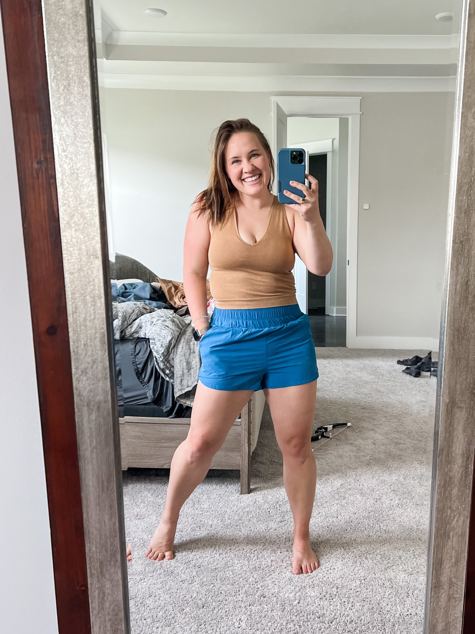 Comfy activewear that cute from JoyLab with Target. I sided up to a medium in the top and shorts  

#LTKfit #LTKunder50