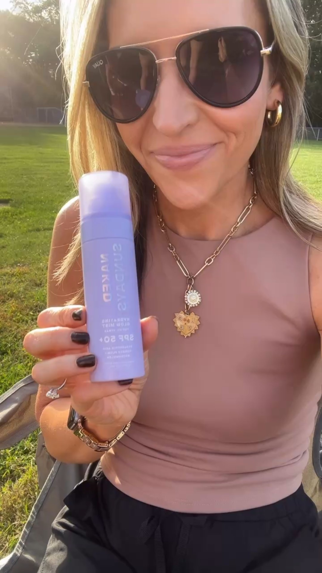 SALE Spray spf that I bring to every baseball game! Layers over makeup. Says to use approximately 9 sprays, fyi🥰

#LTKStyleTip #LTKSaleAlert #LTKFindsUnder50