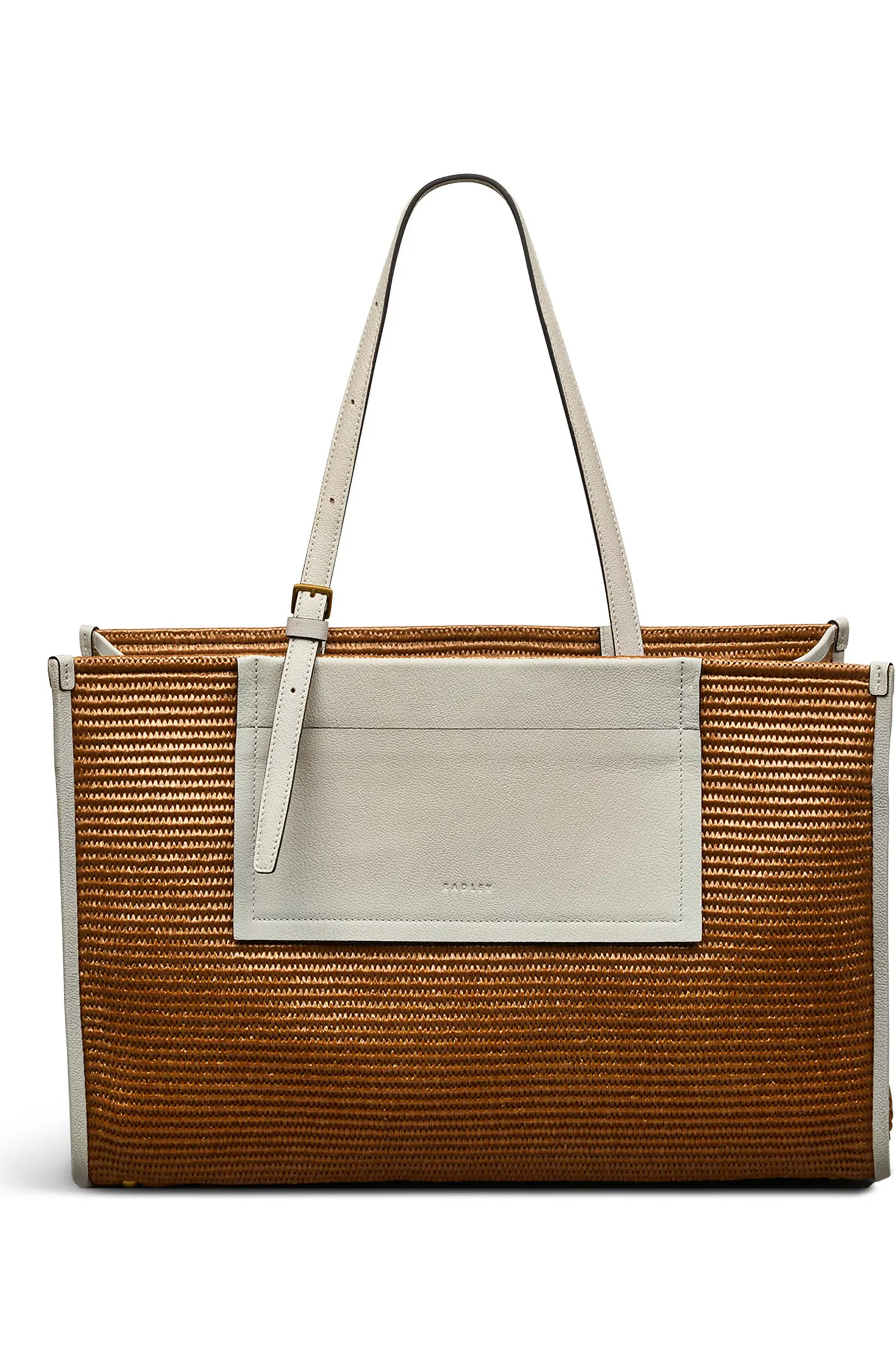 The Burlington - Raffia Large Open Top Tote Bag | Nordstrom