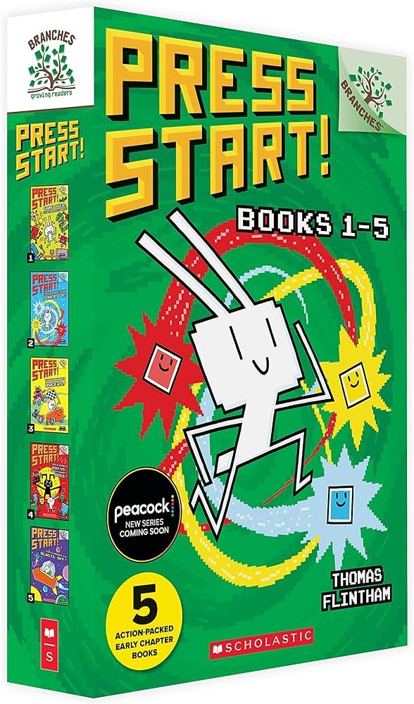 Press Start!, Books 1-5: A Branches Box Set | Amazon (US)