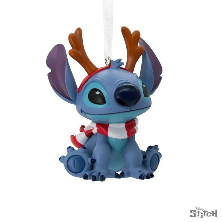 Hallmark Disney Lilo & Stitch Reindeer Stitch Christmas Ornament | Walmart (US)
