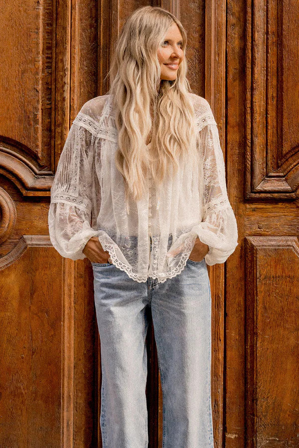 Teodora Lace Blouse | Spell Designs (USA) Inc