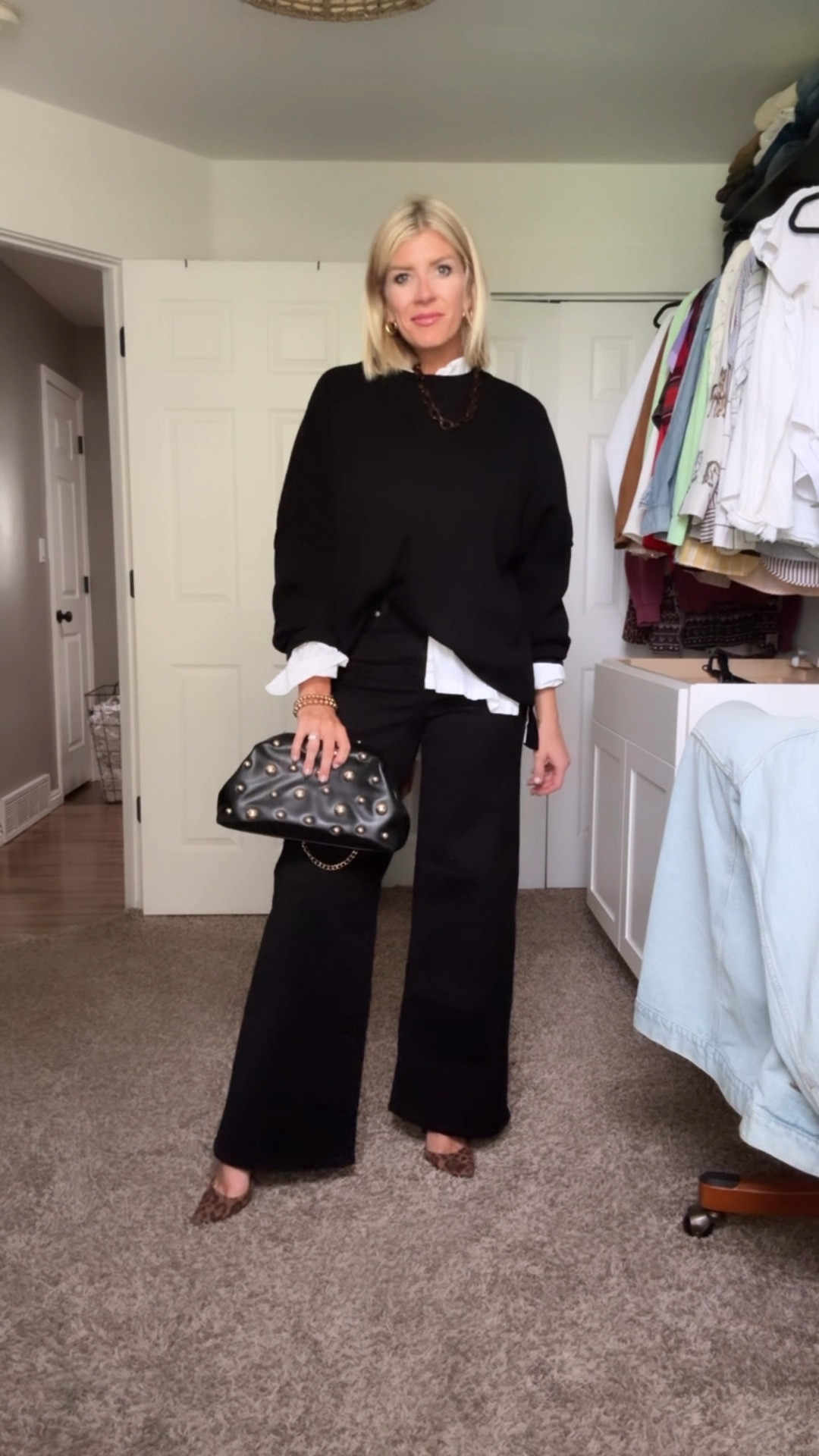 Black and basic doesn’t have to be boring! 

#LTKStyleTip #LTKWorkwear #LTKOver40