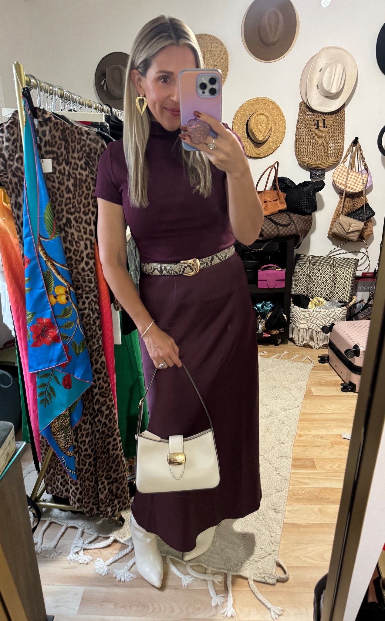 Night out with my in-laws ! You can rent this entire look from FashionPass or purchase from there as well. Use my code : Jennifer1G for a discount off of your first rental! 

#LTKootd #LTKHoliday #LTKSeasonal