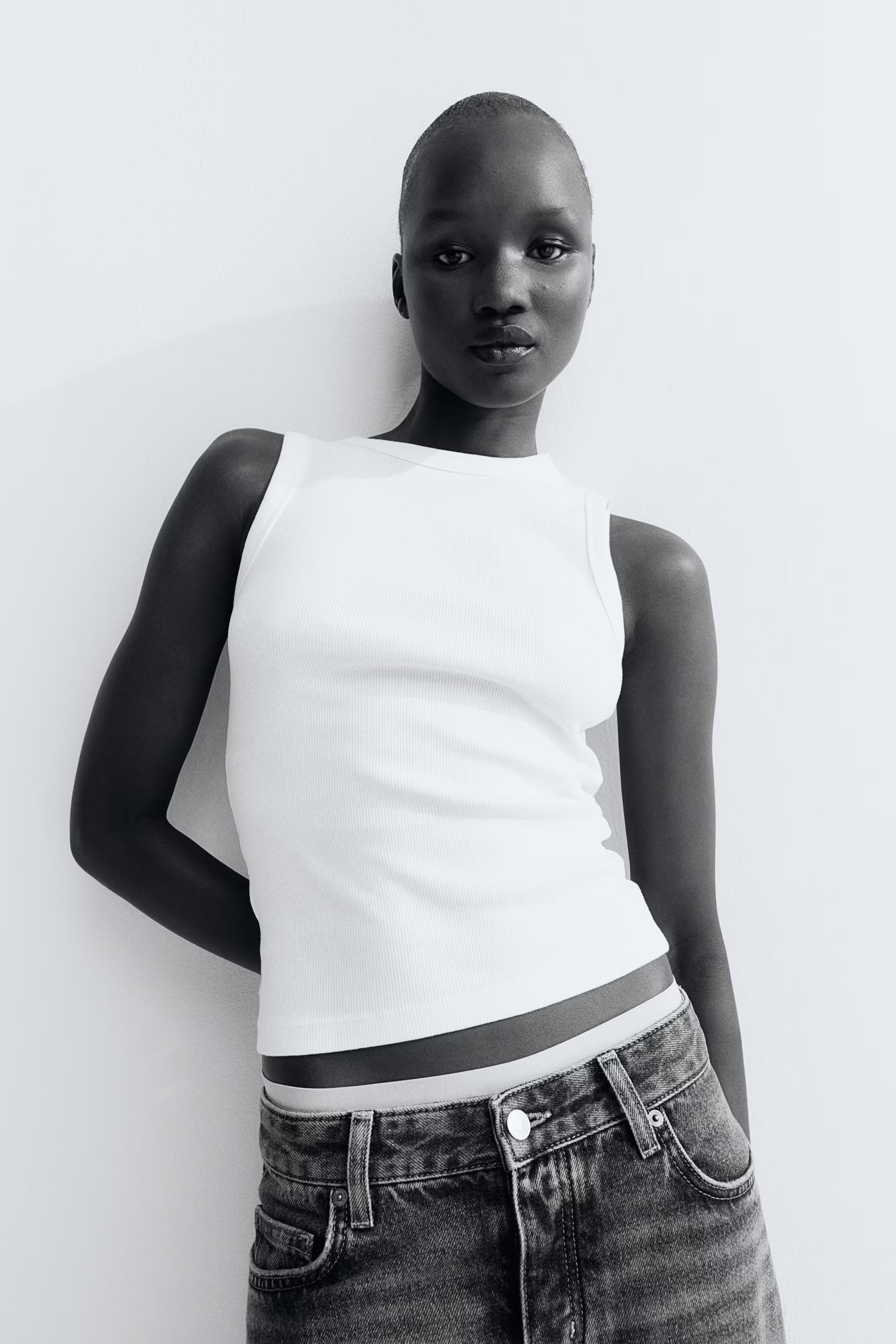 Ribbed Tank Top | H&M (US + CA)