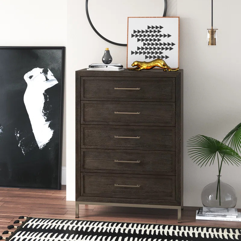 Briner 5 - Drawer Dresser | Wayfair North America