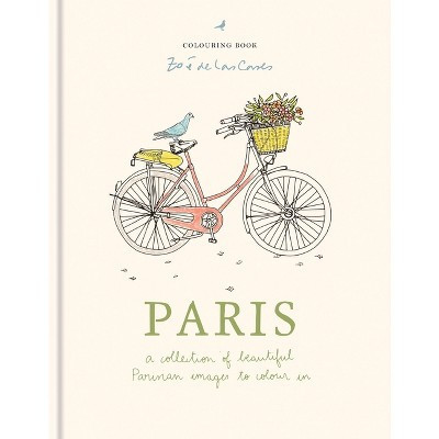 Zoé de Las Cases Paris Colouring Book - (Hardcover) | Target