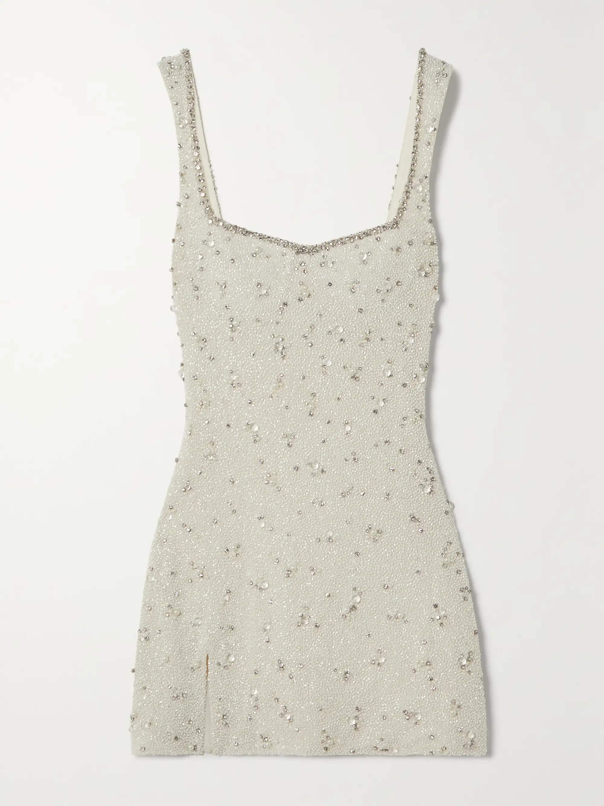 CLIO PEPPIATT Embellished stretch-tulle mini dress | NET-A-PORTER | NET-A-PORTER APAC