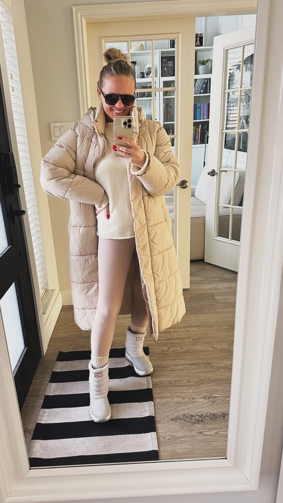 Target winter puffer
Leggings 
Socks 
Sweater similar to J Crew one

#LTKSeasonal #LTKActive #LTKootd