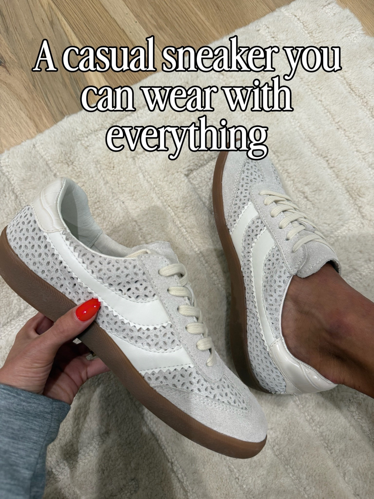 Neutral everyday sneakers that look cute with jeans! Come in more colors and on sale

#LTKSeasonal #LTKOver40 #LTKSaleAlert