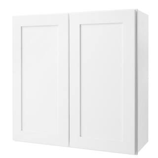 Hampton Bay Avondale 30 in. W x 12 in. D x 30 in. H Ready to Assemble Plywood Shaker Wall Kitchen... | The Home Depot