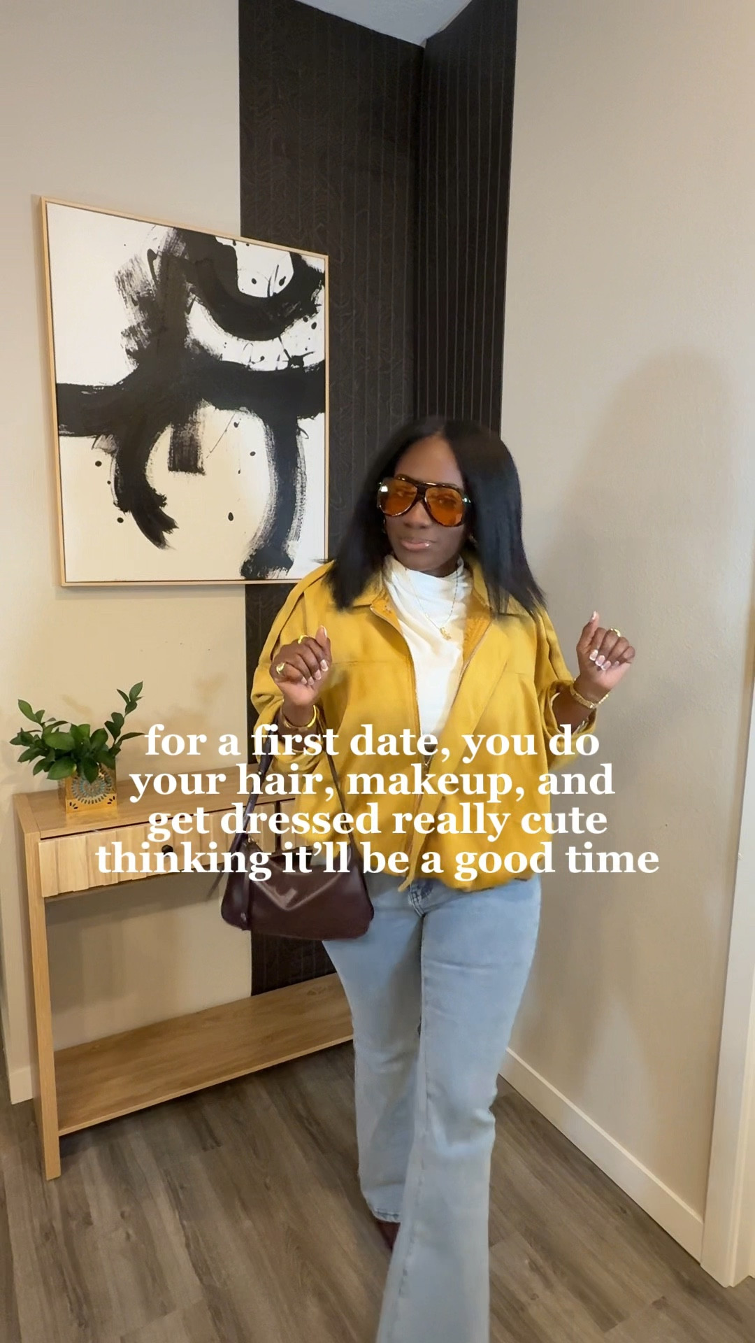 My hair didn’t stand a chance in the Florida humidity BUT my outfit was cute and that’s the most important piece! The jacket was the moment; I’m wearing a large for an oversized fit and used a hair tie on each arm to keep them scrunched  

#LTKdayinmylife #LTKootd #LTKvlog