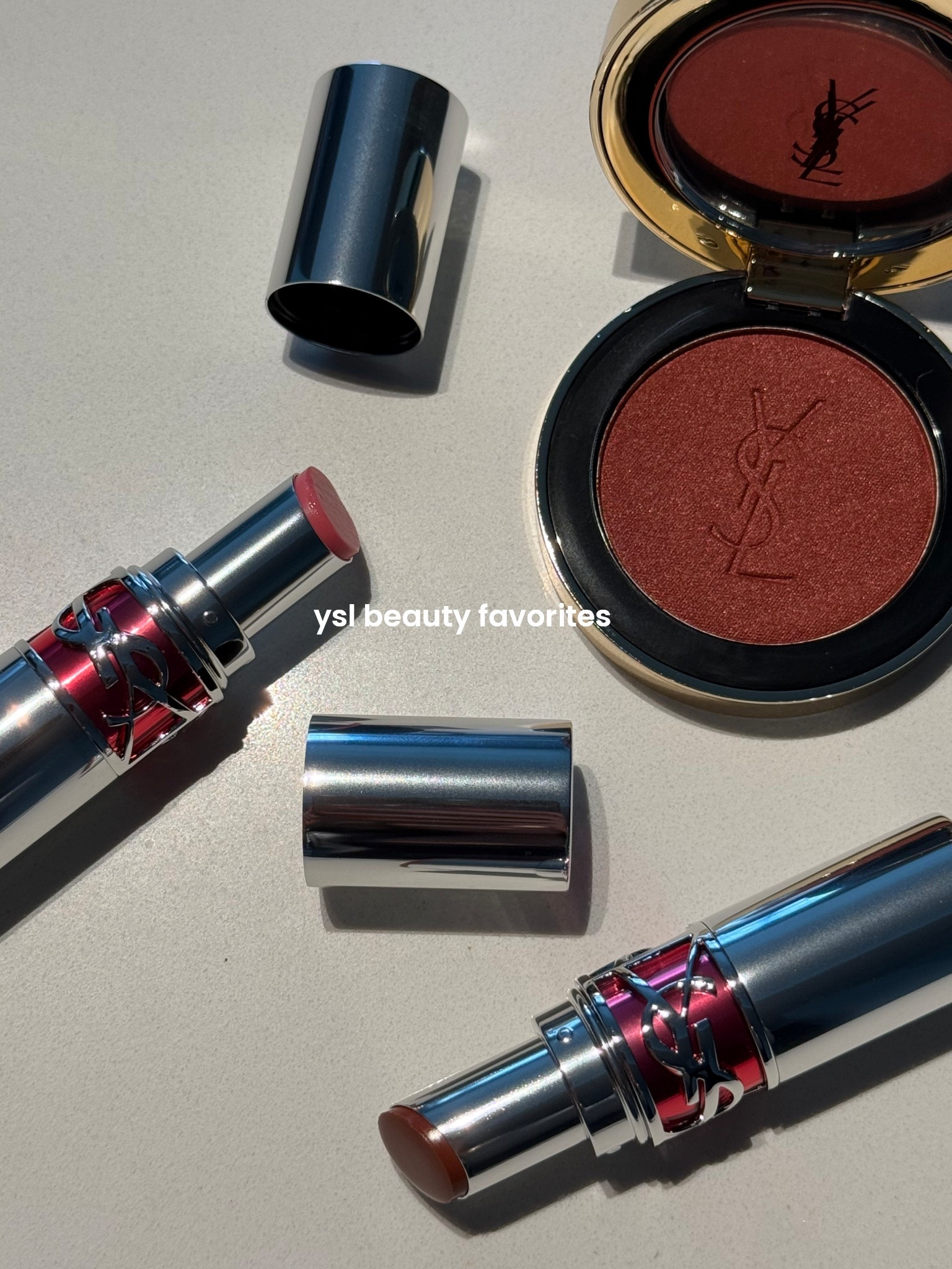 my favorites from @yslbeauty #makeup #everydaymakeup #blush #lipgloss #candyglaze #sephora #ltkfinds #ltkmakeuo

#LTKgrwm #LTKBeauty #LTKselfcare