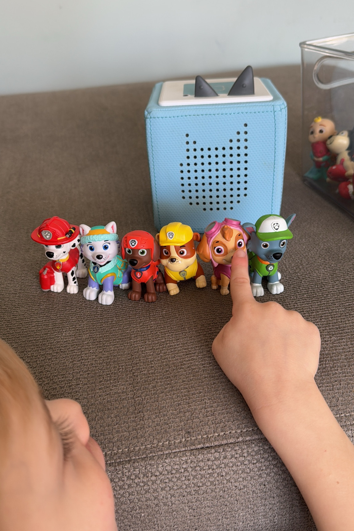 He had all his Paw Patrol Tonies lined up & said they all were his friends! 😍 If you don’t have this for your toddler, you need it!

#LTKFindsUnder100 #LTKGiftGuide #LTKHome