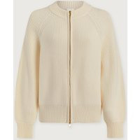 Milo Zip Through Knit Jacket | Varley US, Egret / XS | Varley US