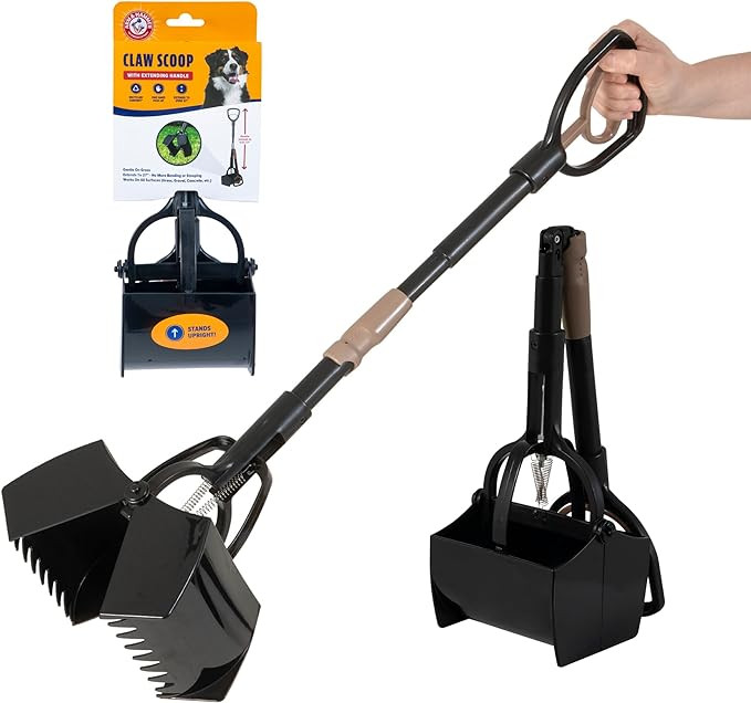 Arm & Hammer Pooper Scooper Claw Scoop Dog Poop Scooper for Yard Pet Waste Management System | Amazon (US)