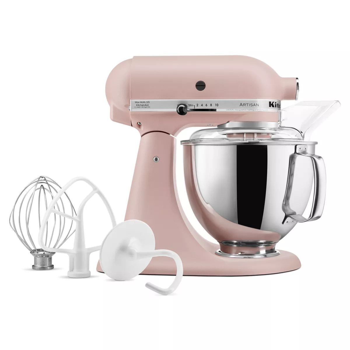 KitchenAid Artisan Series 5qt Tilt-Head Stand Mixer - Feather Pink | Target