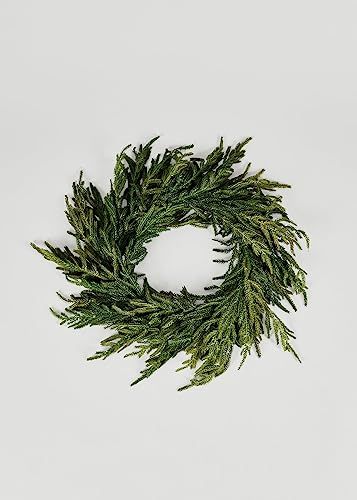 Afloral Real Touch Norfolk Pine Wreath - 24" | Amazon (US)