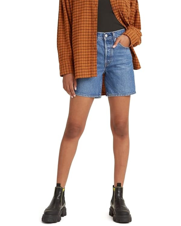 Levi's Women's 501 Mid Thigh Short | Amazon (US)