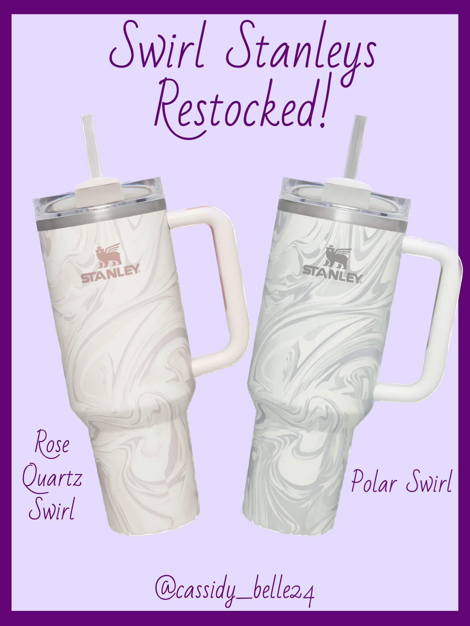 Swirl Stanleys just Restocked! 
#stanley

#LTKFind