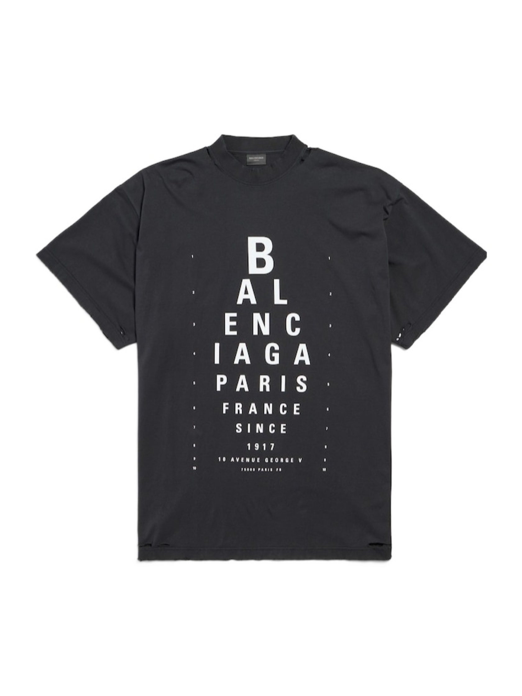 Balenciaga Optical Oversized T-Shirt | Senser US