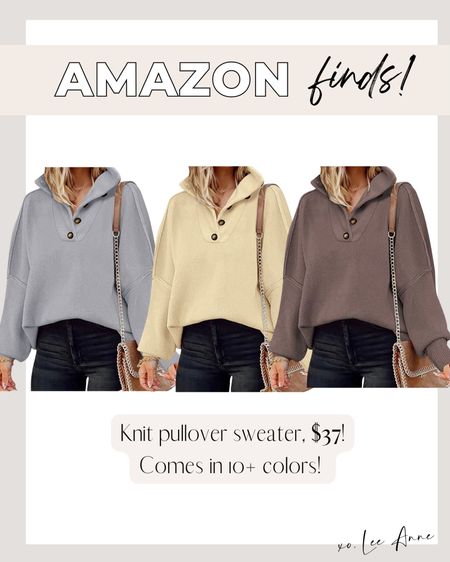 Knit pullover sweater! #founditonamazon

#LTKGiftGuide #LTKstyletip #LTKHoliday
