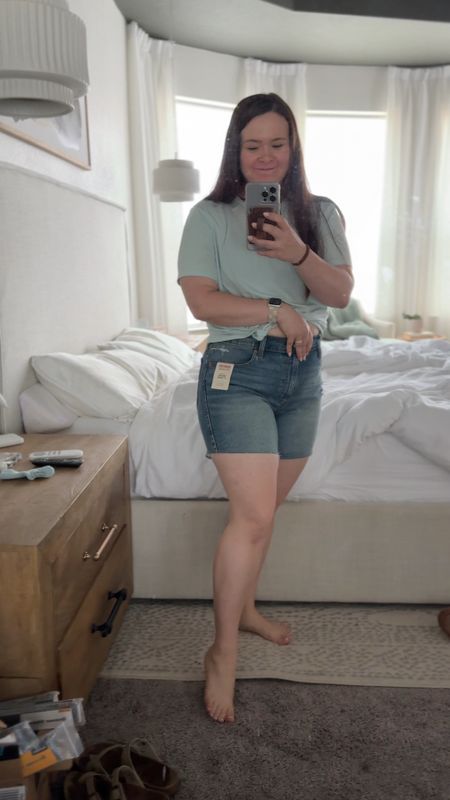 Stretchy and comfy jean shorts for thick thighs and booty

#LTKSeasonal #LTKFindsUnder50 #LTKMidsize