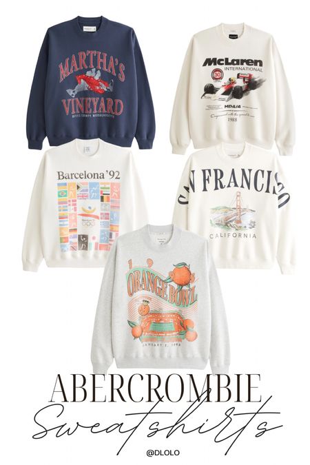 Loving the men’s sweatshirts at Abercrombie! 

#LTKstyletip #LTKmidsize #LTKfindsunder100