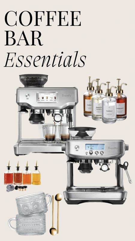 Coffee Bar essentials! If you’ve been wanting to upgrade to an espresso machine, these Breville ones are currently 20% off! 

Comment LINK for the link or shop in the LTK app (link in bio)


#LTKhome #LTKSale #LTKsalealert