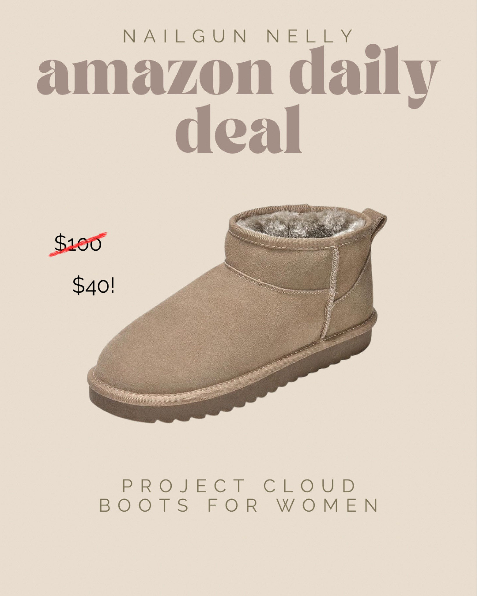 Daily Amazon deal! Perfect time to update your winter booties! They come in platform too 🙌🏼



Amazon daily deals, suede boots, booties, project cloud, winter finds, women’s fashion, affordable fashion 

#LTKShoeCrush #LTKFindsUnder50 #LTKSaleAlert