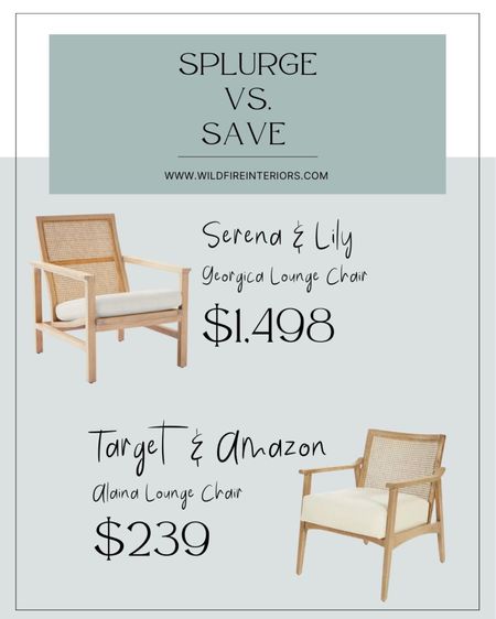 Sure the Serena & Lily one is a bit more refined, but is it $,259 more refined? 


#LTKhome