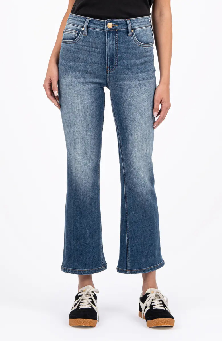 KUT from the Kloth Kelsey Fab Ab High Waist Ankle Kick Flare Jeans | Nordstromrack | Nordstrom Rack