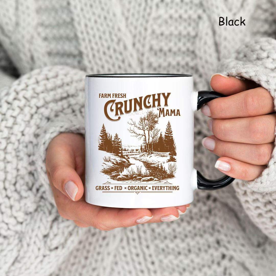 Crunchy Mom Mug, Natural Mama Gift, I Bake My Own Bread, Homeschool Mom Coffee Mug, Homesteading ... | Etsy (US)
