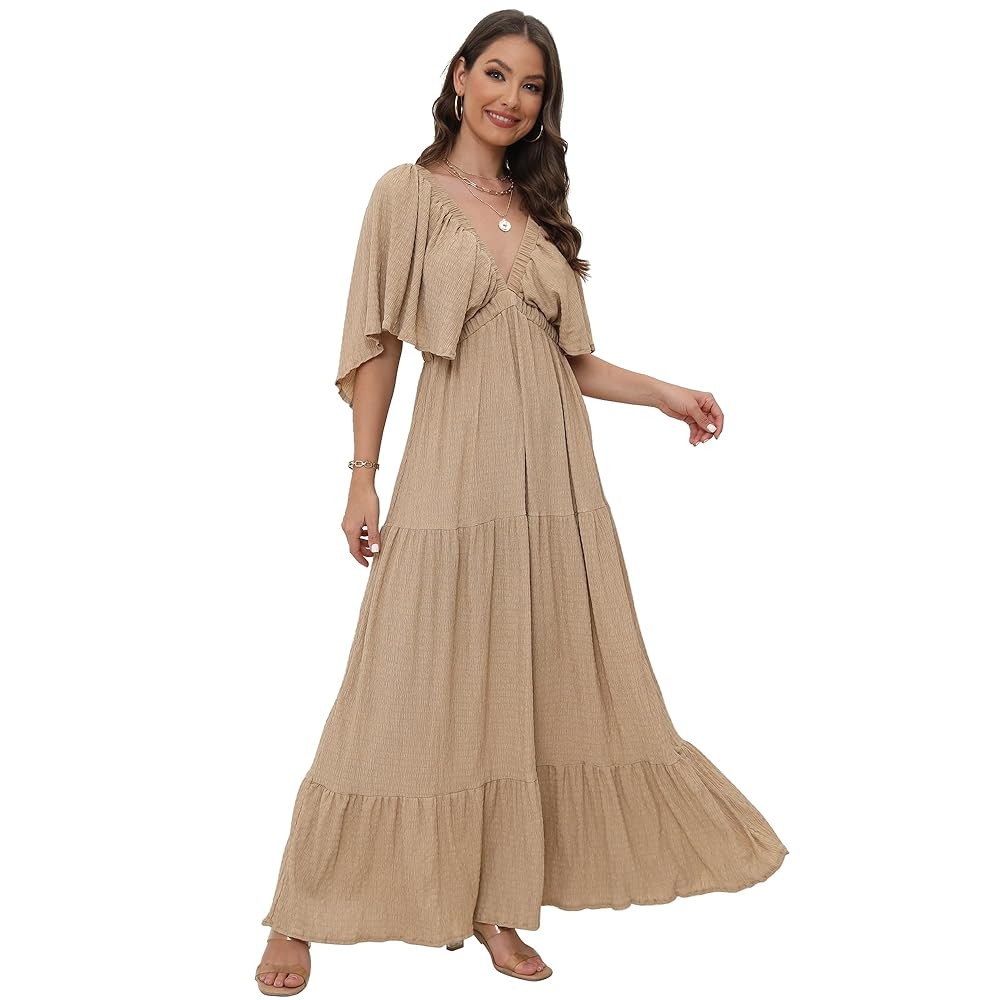 SUNNOW Women's Casual Dress | Amazon (UK)