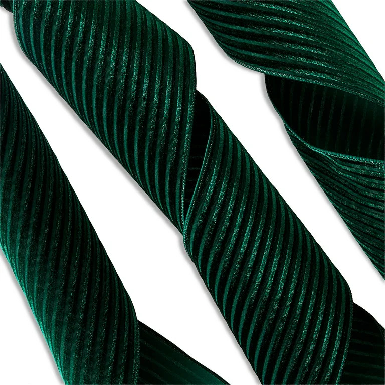 Green Christmas Ribbon, 20', by My Texas House | Walmart (US)